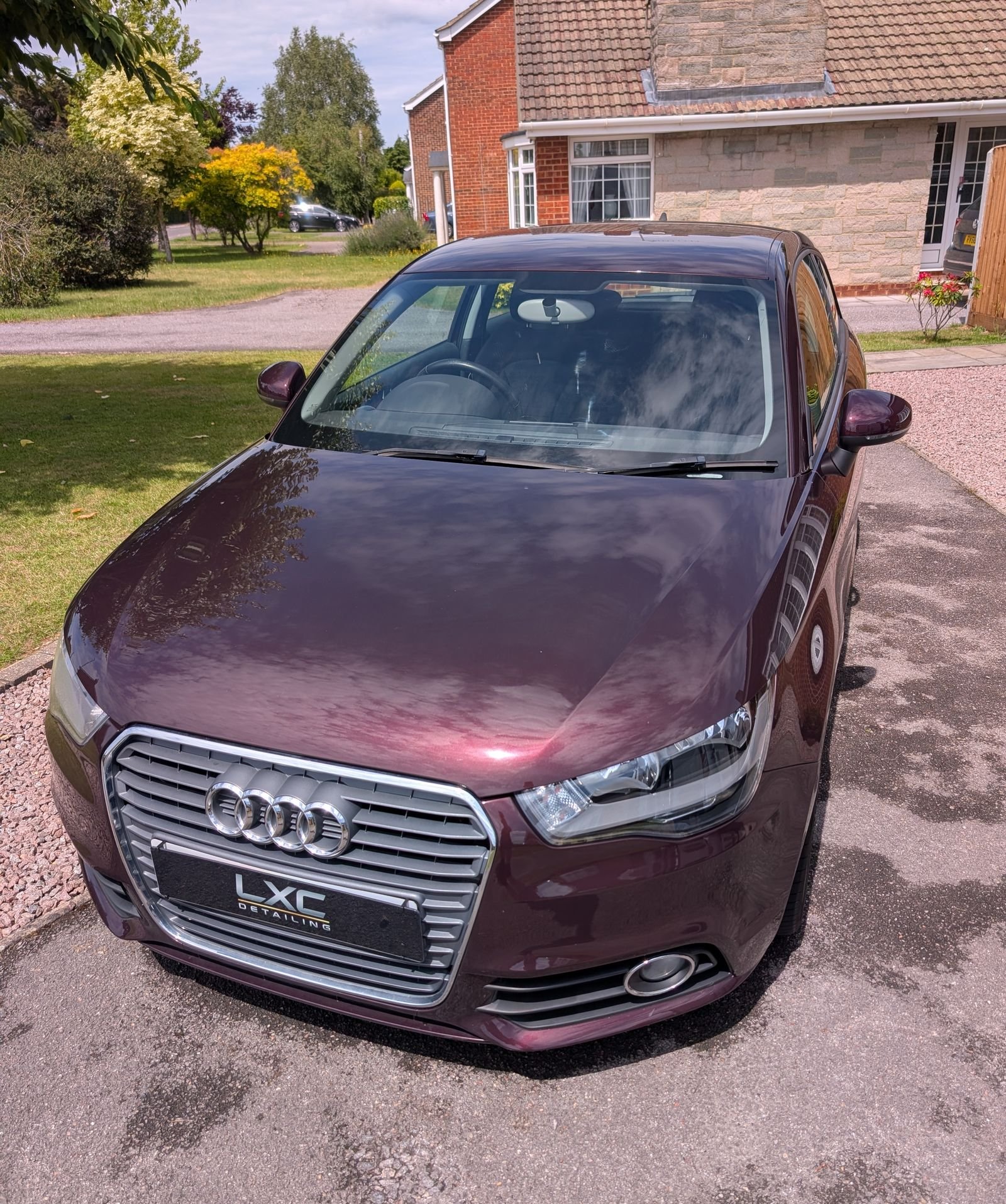 Audi A1 after a Full Valet, deep glossy paint finish